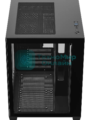 Компьютерный корпус Accord ACC-ZMS03B черный без БП mATX 3x120мм 1xUSB2.0 1xUSB3.0 1xUSB3.1 audio