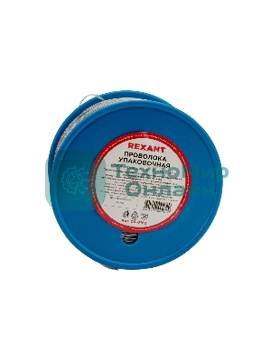 Проволока упаковочная в ПВХ Rexant 09-0103 прозрачная, бухта 250 м