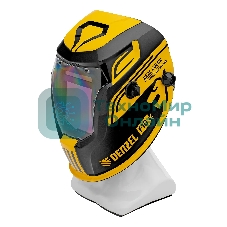 Щиток защитный лицевой (маска сварщика) Denzel F10, см. окно 100х96, Real Color, DIN 4-8/9-13