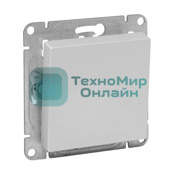 Механизм выключателя EKF UP1-SWA-10 Эпика одноклавишный, алюминий