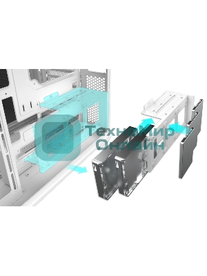 Корпус без блока питания Raijintek ATREUS BT4, Midi-Tower, TG, 4x120мм ARGB, 2xUSB-A 3.0 + 1xUSB Type-C , E-ATX, ATX, mATX, mITX White