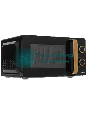 Микроволновая печь Centek CT-1559 черный, 20 л, 700 Вт, переключатели - поворотный механизм