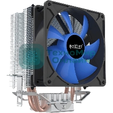 Кулер для процессора PcCooler S93 V2 Soc-AM5/AM4/1200/1700/1851 черный 3-pin 26.4dB Al+Cu 100W Ret (R3-I210WBKNXX-GL)