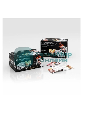 Йогуртница Redmond RYM-M5401-E 50 Вт, 8 баночек, 1.44 л