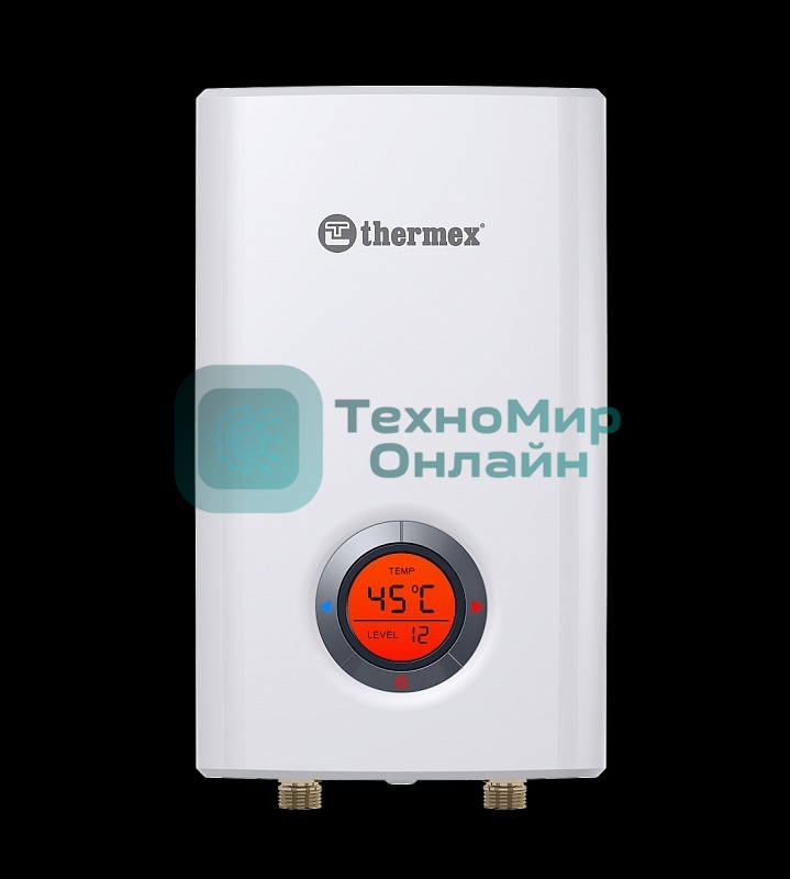 Водонагреватель проточный Thermex Topflow 10000, 10000Вт белый