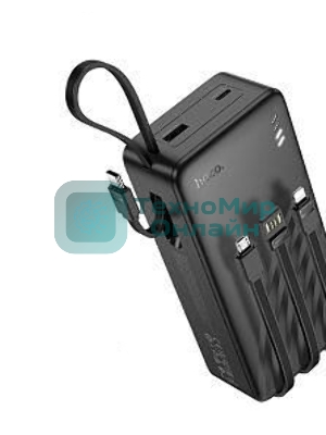 Портативный аккумулятор HOCO J146B 30000mAh 1USB+1Type-C 2.0A, черный