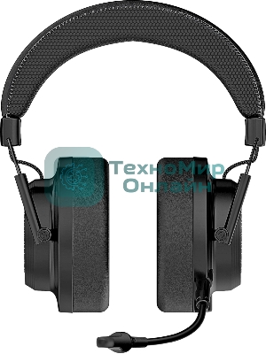 Гарнитура Defender Grendel чёрный, проводная, съёмный микрофон, подсветка