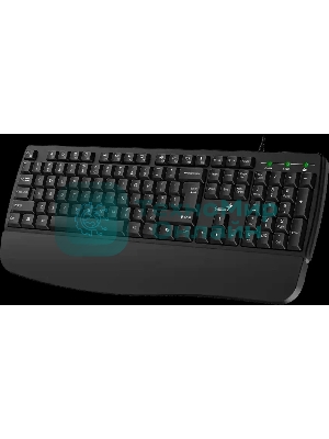 Клавиатура Genius KB-123 проводная, USB Type-A, чёрный