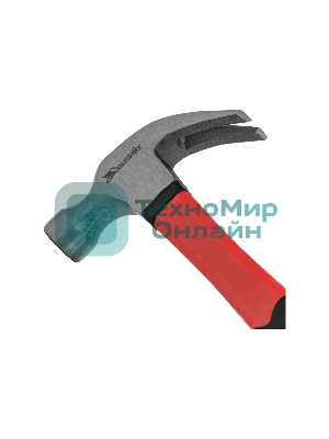 Молоток-гвоздодер Matrix 450 г, боек 27 мм, фибергласовая обрезиненная рукоятка