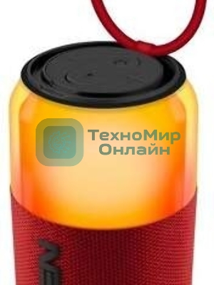 Колонка портативная SVEN PS-130 red (10 Вт, USB, Bluetooth, питание от USB/аккумулятора)