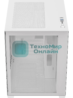 Компьютерный корпус Accord ACC-ZMS03W белый без БП mATX 3x120мм 1xUSB2.0 1xUSB3.0 1xUSB3.1 audio