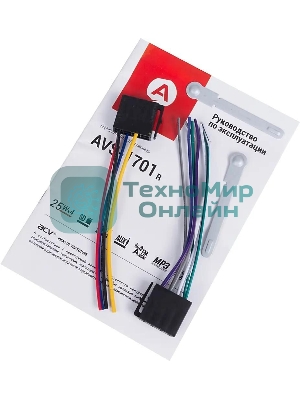 Автомагнитола ACV AVS-1701R 1DIN 4x15Вт