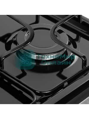 Плита газовая Maunfeld MGC50GEGR08 серый, конфорок 4 шт, духовка 59 л, 50 см x 88 см x 65 см