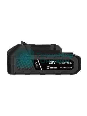 Аккумулятор DEKO R-UNV3.0 CORE, Li-ion, 20В, 3.0А*ч