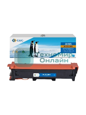 Картридж лазерный G&G GG-CTL1100XC CTL-1100XC голубой (2300 стр.) для Pantum CP1100/CP1100DN/CP1100DW/CM1100DN/CM1100DW/CM1100ADN/CM1100ADW