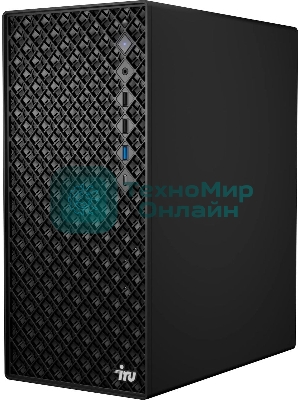 Компьютер IRU Tactio 520B6SB MT Ryzen 5 8600G (4.3) 16Gb SSD 512Gb RGr Win 11Pro 2.5xGbitEth 450W черный (RUS) (2131215)