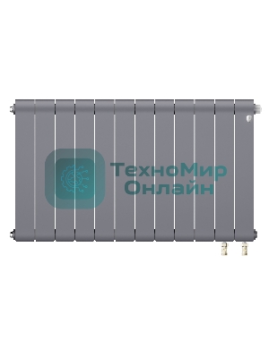 Радиатор Royal Thermo Infinity 500 Silver Satin VR80 - 12 секц.