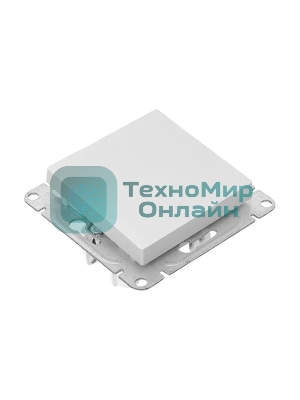 Механизм выключателя EKF UP1-SWA-10 Эпика одноклавишный, алюминий