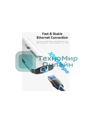 Мультифункциональный хаб Vention USB Type C 6 в 1