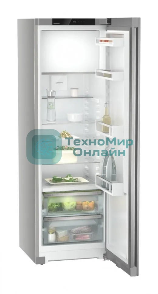 Холодильник Liebherr RBsfd 5221-22 001 серебристый однокамерный 311/34л морозилка сверху