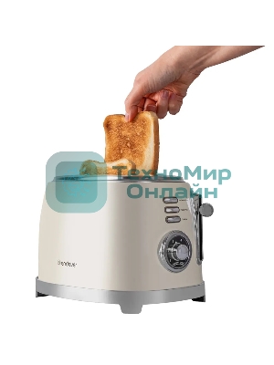 Тостер электрический ENDEVER Skyline ST-129 850 Вт, бежевый