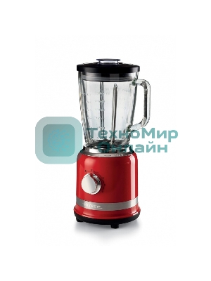 Блендер стационарный Ariete Moderna 0585/00 красный, 1000 Вт, 4 скорости, турбо