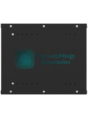 Шкаф коммутационный NTSS Lime (NTSS-WL6U5545GS-BL) настенный 6U 550x450 мм пер. дв. стекл несъемн. бок. пан. 30 кг черный 370 мм 9.6 кг 110 град. 370 мм IP20 сталь