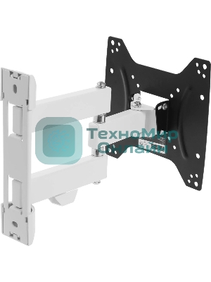 Кронштейн для телевизора Hama 00220855 черный/белый 19