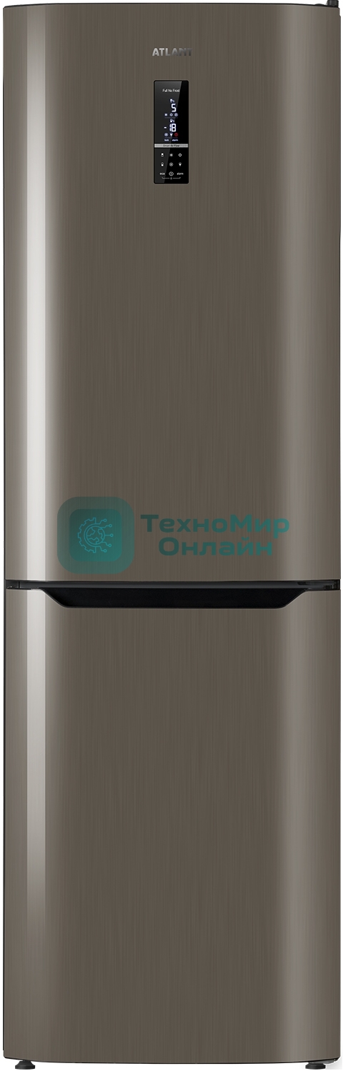 Холодильник Atlant ХМ-4621-199 ND бронзовый двухкамерный 211/94л морозилка снизу, No Frost