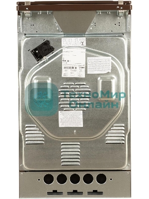 Плита электрическая Hansa FCEB53000 коричневый, конфорок 4 шт, духовка 69 л, 50 см x 85 см x 60 см