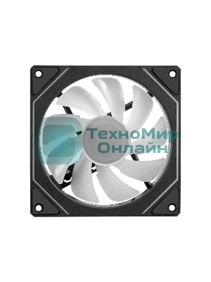 Вентилятор с подсветкой ExeGate EX12025H6PPRM-PWM.ARGb (120x120x25 мм, ARGb, Hydraulic bearing (гидродинамический), 6pin, 1200RPM, 33dBA)