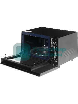 Микроволновая печь Samsung MC32DB7746KC/BW антрацит, 32 л, 1400 Вт, переключатели - сенсор, поворотный механизм