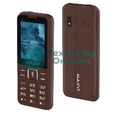 Мобильный телефон Maxvi K21 шоколадный