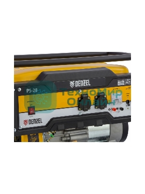 Электрогенератор бензиновый Denzel PS-28, 2.8 кВт, 85 дБ, 41 кг