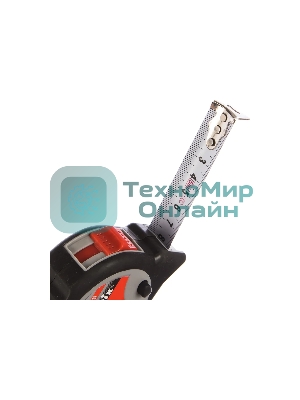 Рулетка Matrix continuous fixation 5мх19мм обрезиненный корпус плавная фиксация