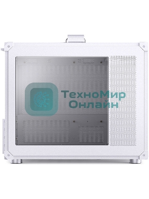 Компьютерный корпус без блока питания JONSBO C6 MAX Handle, Mini-Tower, TG, no fan, 1xUSB-A 3.0 + 1xUSB-C 3.1, mATX, mITX белый