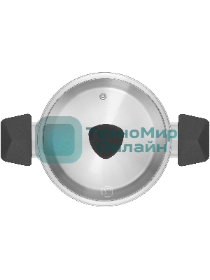 Кастрюля Rondell Strike RDS-1663 8 л. d=26 см (с крышкой) сталь