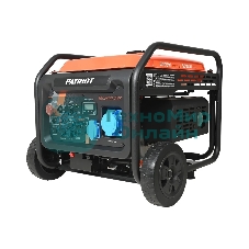 Электрогенератор бензиновый инверторный Patriot iGN 5500AWS, 5.5 кВт, 77 дБ, 51 кг