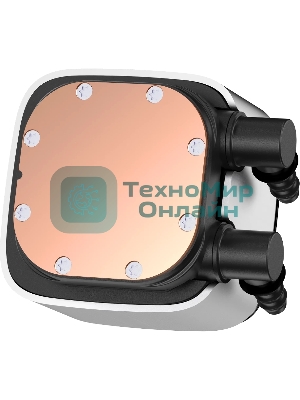 Система жидкостного охлаждения Ocypus Iota L36 белый 120мм алюминий+медь 2000rpm 29db 4-pin 300W