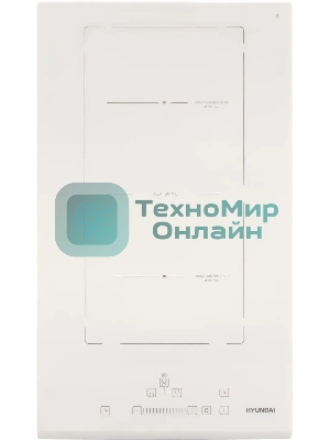 Индукционная варочная панель Hyundai HHI 3772 WG белый