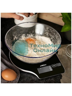 Весы кухонные ARESA AR-4301 электрон.5 кг, съемная чаша