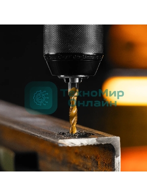 Сверло-метчик Denzel М6 х 1,0 мм, Р6М5