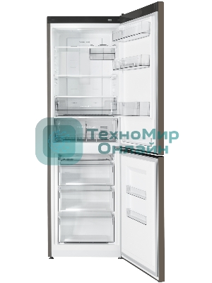 Холодильник Atlant ХМ-4621-199 ND бронзовый двухкамерный 211/94л морозилка снизу, No Frost