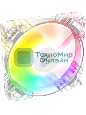 Вентилятор в корпус ALSEYE N12-W FAN 120mm, 700~1800rpm, 25.98~64.46CFM, 17.4~34.8dBA, PWM, WHITE, RTL