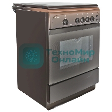 Плита газовая Gefest ПГ 1200 С6 К19 коричневый, конфорок 4 шт, духовка 63 л, 60 см x 85 см x 60 см