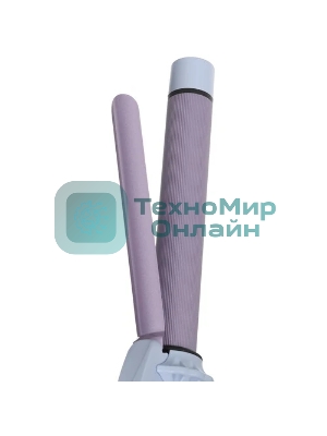 Щипцы для завивки волос Centek CT-2096 белый/сиреневый, 25 мм, 210 °C, 5 режимов