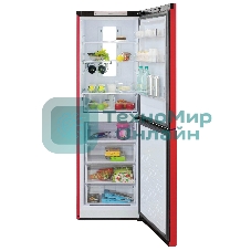 Холодильник Бирюса Б-H940NF красный двухкамерный 210/130л морозильник снизу, No Frost