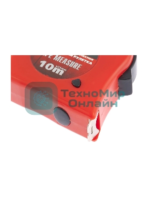 Рулетка Matrix double fixation 10мх25мм обрезиненный корпус двойная плавная фиксация