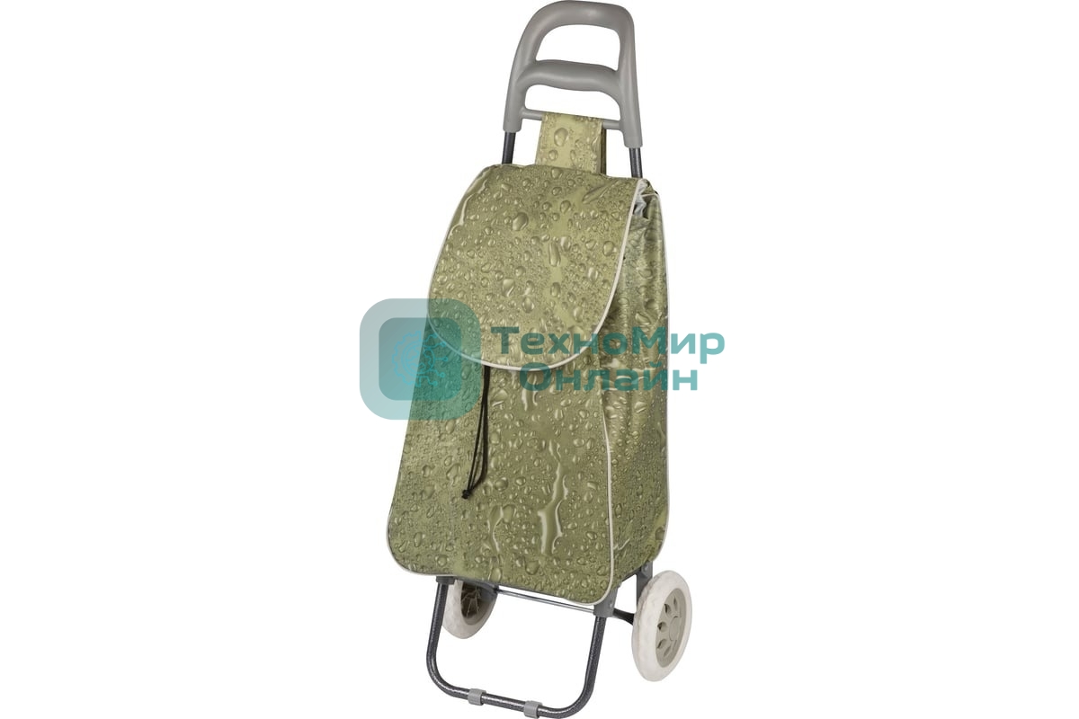 (Распродажа) Тележка с сумкой Рыжий кот A204 Aqua, до 30 кг (002247)