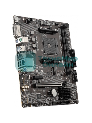 Материнская плата MSI B550M-A PRO, AM4, AMD B550, 2xDDR4, 4xSATA, 1xM.2, 1xPCIe 4.0 x16, 1xPCIe x1, 1xDVI-D, 1xHDMI, 1x 1Gb LAN, 2xUSB 2.0, 4xUSB 3.2 Gen 1, 3x3.5 мм, 7.1, mATX
